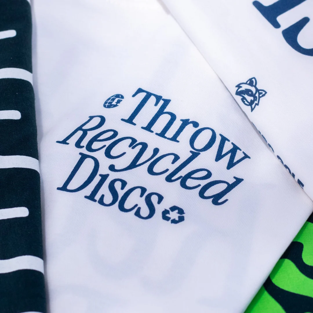 Throw Recycled Discs Tee (Vintage) - Image 3